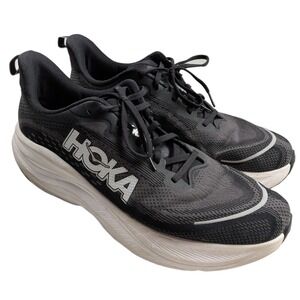 Hoka One One SKYFLOW 1155117 BWHT Men's Running Shoes Size 14D Athletic Walking